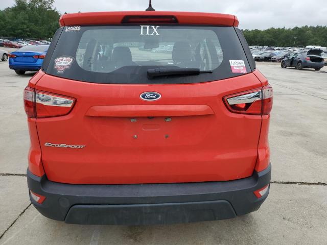 MAJ3S2FEXMC438329 - 2021 FORD ECOSPORT S RED photo 6