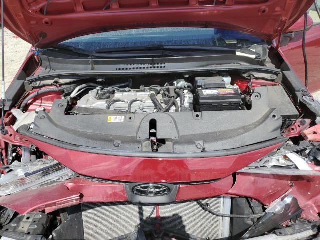 JTDEPMAEXNJ215664 - 2022 TOYOTA COROLLA LE BURGUNDY photo 11