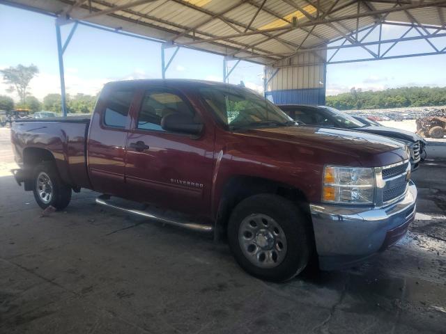 1GCRCSEA3DZ210623 - 2013 CHEVROLET SILVERADO C1500 LT BURGUNDY photo 4