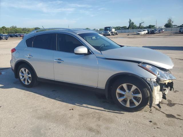 JNKAJ09E48M301230 - 2008 INFINITI EX35 BASE SILVER photo 4
