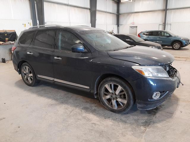 5N1AR2MM9DC670990 - 2013 NISSAN PATHFINDER S 蓝色 照片 4