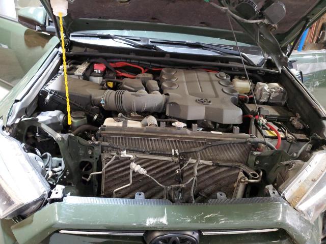 JTEBU5JR9M5894897 - 2021 TOYOTA 4RUNNER SR5/SR5 PREMIUM 绿色 照片 12