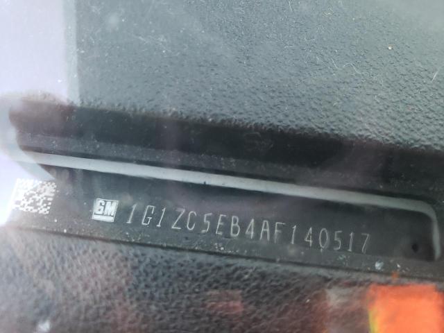 1G1ZC5EB4AF140517 - 2010 CHEVROLET MALIBU 1LT 白色 照片 12