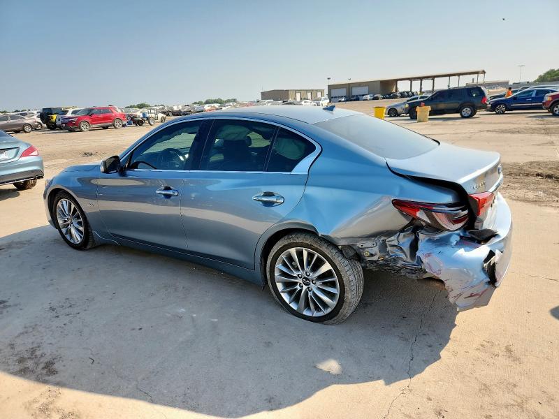 JN1EV7AP1KM543450 - 2019 INFINITI Q50 LUXE 蓝色 照片 2