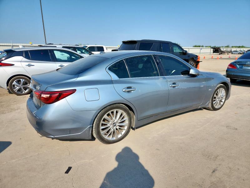 JN1EV7AP1KM543450 - 2019 INFINITI Q50 LUXE 蓝色 照片 3