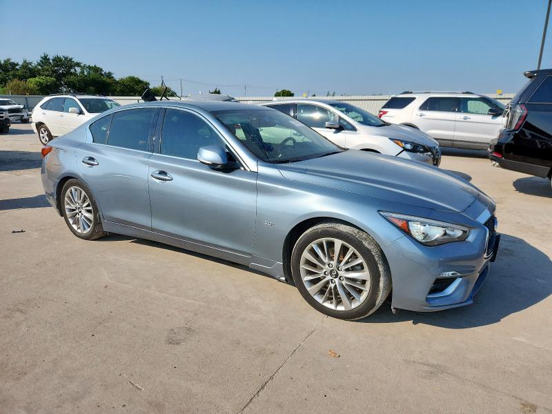 JN1EV7AP1KM543450 - 2019 INFINITI Q50 LUXE 蓝色 照片 4