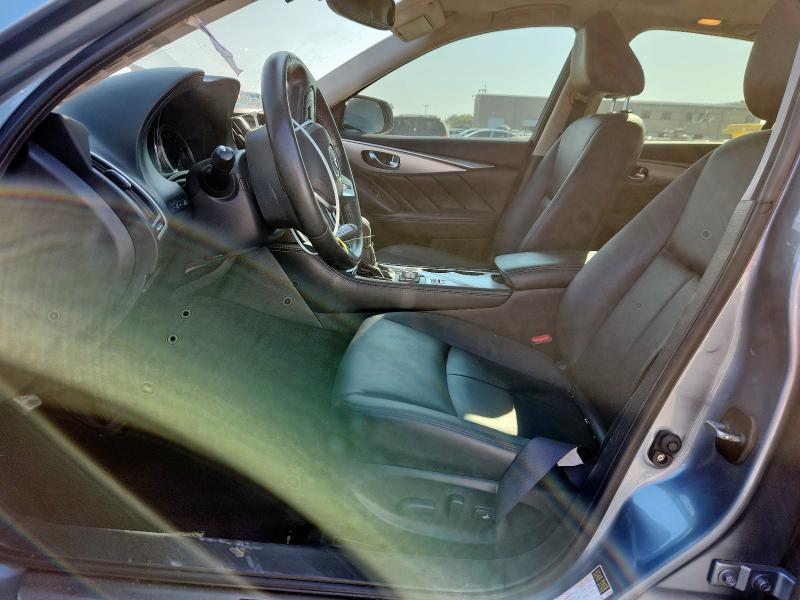 JN1EV7AP1KM543450 - 2019 INFINITI Q50 LUXE 蓝色 照片 7