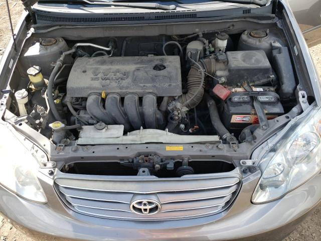 1NXBR32E13Z178808 - 2003 TOYOTA COROLLA CE SILVER photo 7