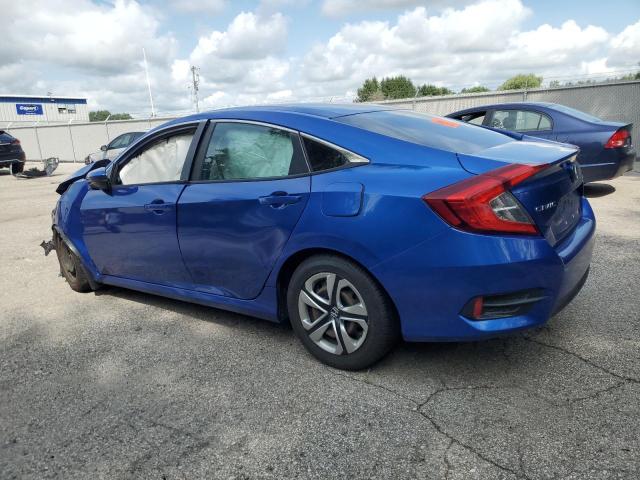 2HGFC2F53GH025062 - 2016 HONDA CIVIC LX BLUE photo 2