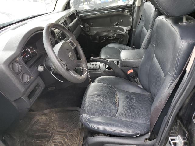 1J4RG4GK7AC132202 - 2010 JEEP COMMANDER SPORT Schwarz Foto 7