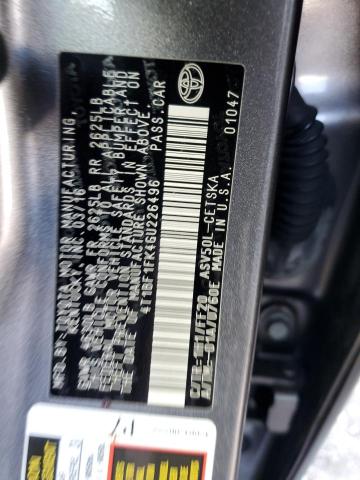 4T1BF1FK4GU226496 - 2016 TOYOTA CAMRY LE GRAY photo 13