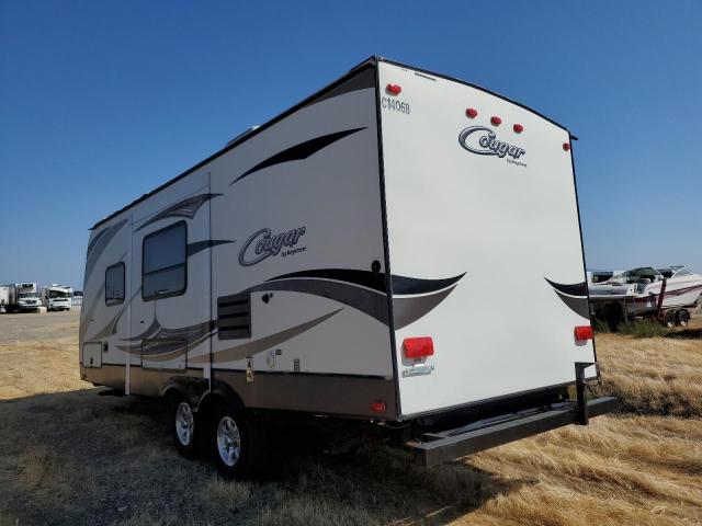 4YDT21R23EC505129 - 2014 COUG TRAILER BEIGE photo 3