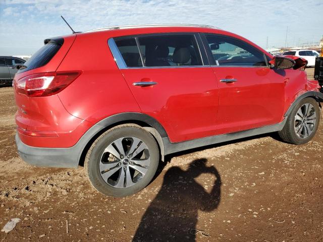 KNDPC3A2XC7311633 - 2012 KIA SPORTAGE EX RED photo 3