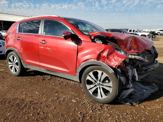 KNDPC3A2XC7311633 - 2012 KIA SPORTAGE EX RED photo 4