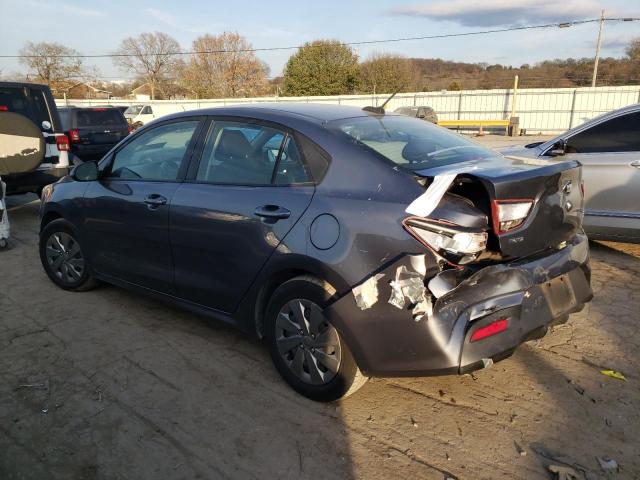 3KPA24AB7KE158500 - 2019 KIA RIO S GRAY photo 2