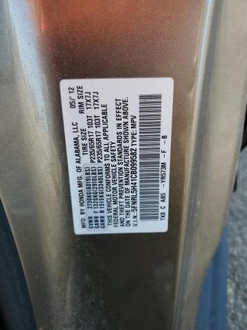 5FNRL5H41CB099582 - 2012 HONDA ODYSSEY EX GOLD photo 13