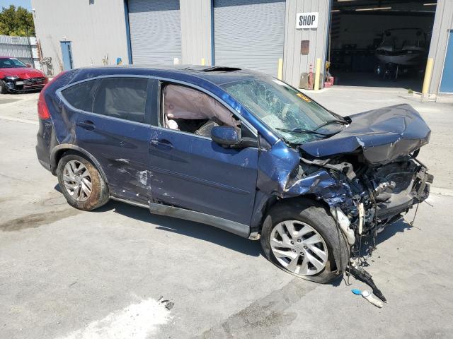 2HKRM4H54GH642785 - 2016 HONDA CR-V EX BLUE photo 4