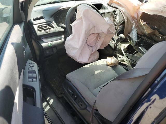 2HKRM4H54GH642785 - 2016 HONDA CR-V EX BLUE photo 8