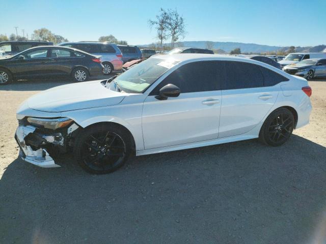 2HGFE2F5XNH574412 - 2022 HONDA CIVIC SPORT Biały zdjęcie 1