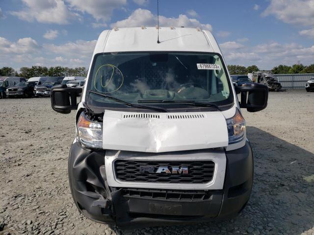 3C6LRVDG6ME575411 - 2021 RAM PROMASTER 2500 HIGH თეთრი ფოტო 5