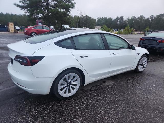 5YJ3E1EA2MF017749 - 2021 TESLA MODEL 3 თეთრი ფოტო 3