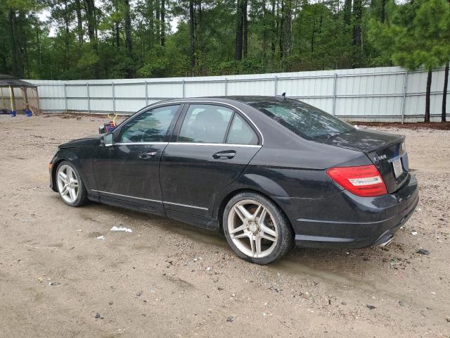 WDDGF8BB6CR198275 - 2012 MERCEDES-BENZ C 300 4MATIC BLACK photo 2