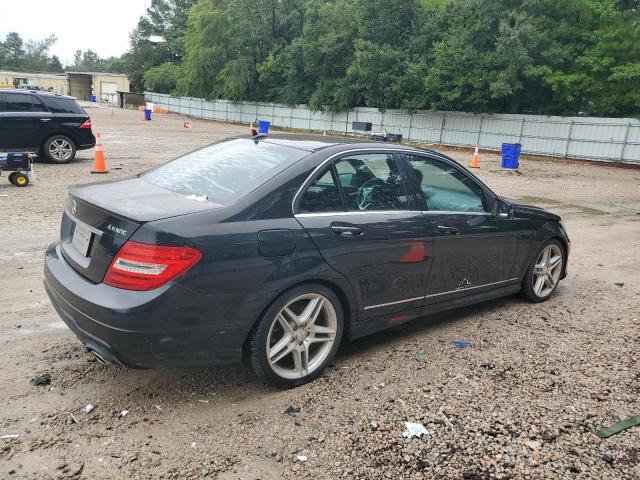 WDDGF8BB6CR198275 - 2012 MERCEDES-BENZ C 300 4MATIC BLACK photo 3