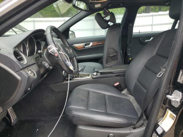 WDDGF8BB6CR198275 - 2012 MERCEDES-BENZ C 300 4MATIC BLACK photo 7