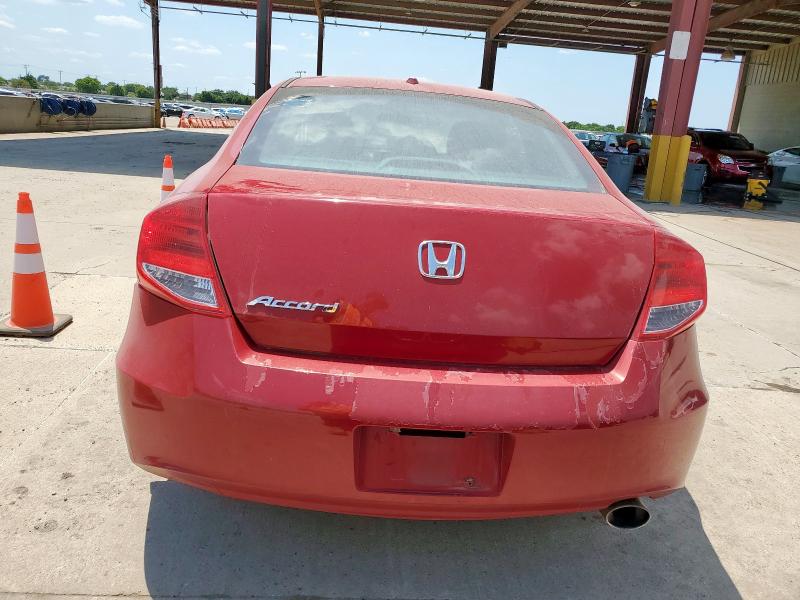 1HGCS1B86CA005204 - 2012 HONDA ACCORD EXL RED photo 6