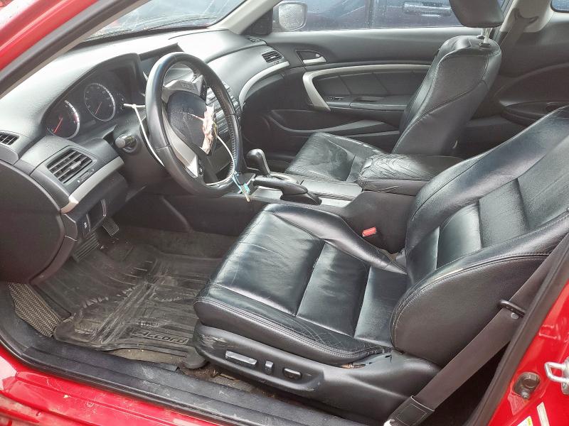 1HGCS1B86CA005204 - 2012 HONDA ACCORD EXL RED photo 7