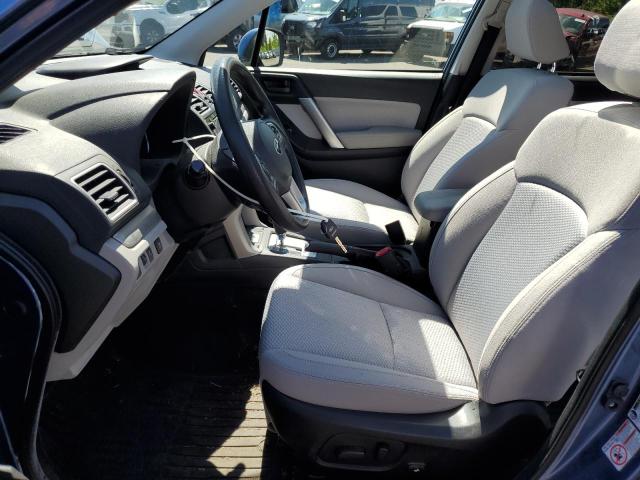 JF2SJAGC7HH552427 - 2017 SUBARU FORESTER 2.5I PREMIUM BLUE photo 7