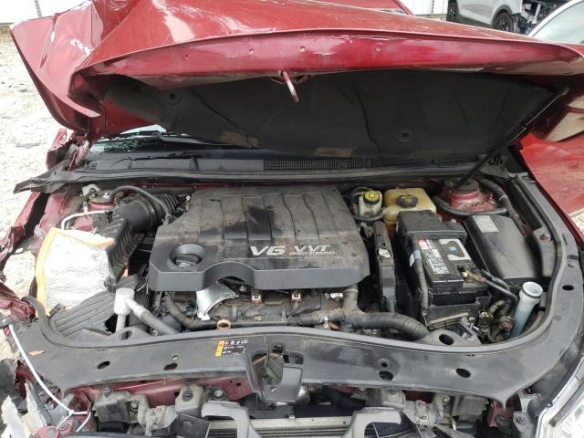1G4GE5ED4BF284401 - 2011 BUICK LACROSSE CXS Bordo foto 11