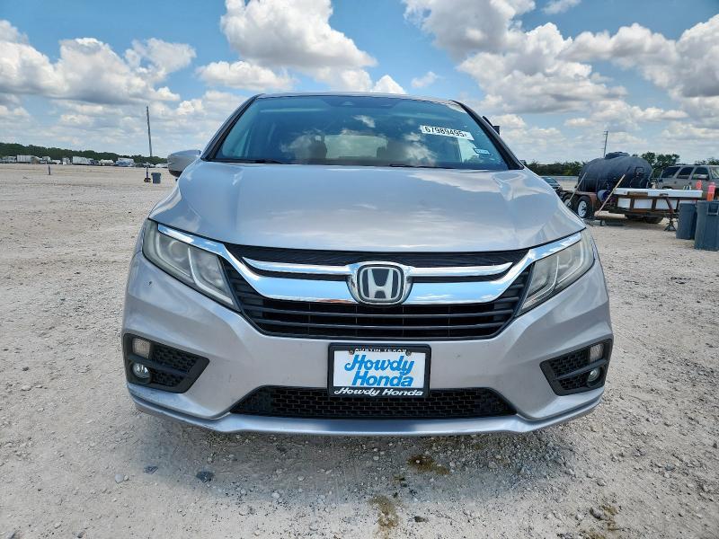 5FNRL6H71KB033984 - 2019 HONDA ODYSSEY EXL Plata foto 5