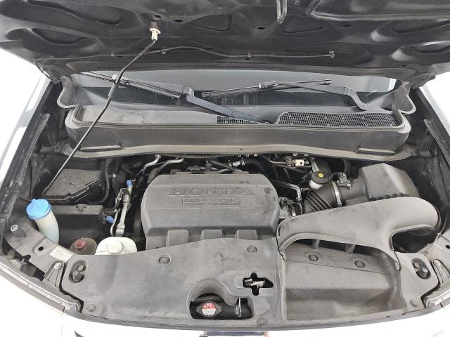 5FNYF3H55DB007634 - 2013 HONDA PILOT EXL შავი ფოტო 12