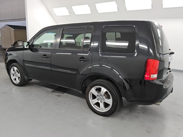 5FNYF3H55DB007634 - 2013 HONDA PILOT EXL შავი ფოტო 2