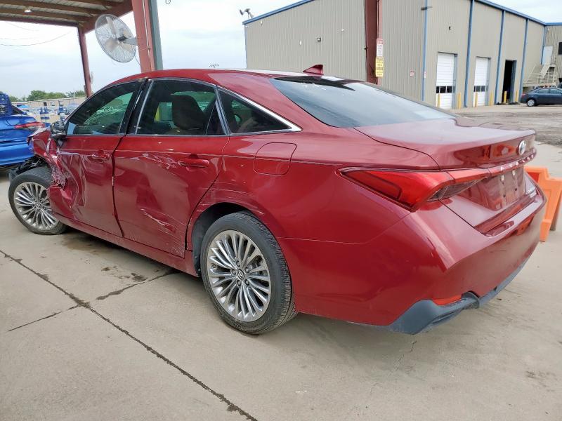 4T1B21FB6KU009231 - 2019 TOYOTA AVALON XLE RED photo 2