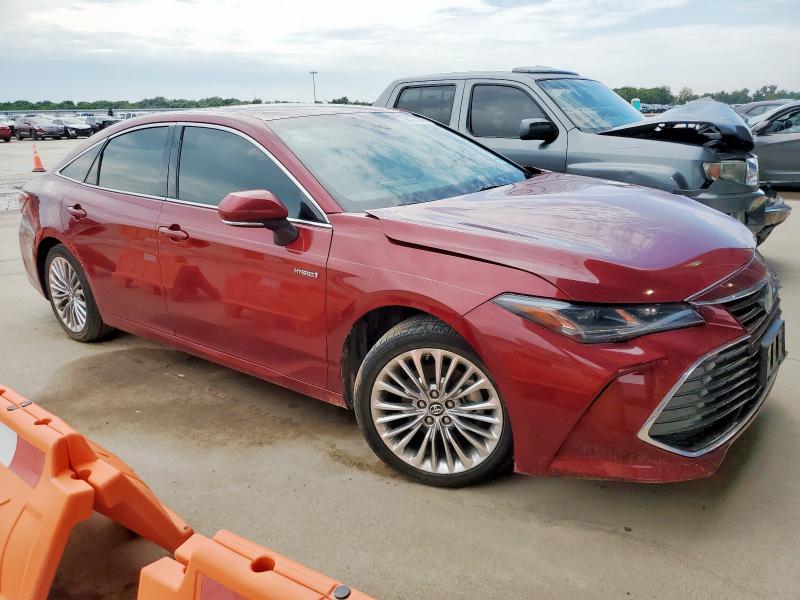 4T1B21FB6KU009231 - 2019 TOYOTA AVALON XLE RED photo 4