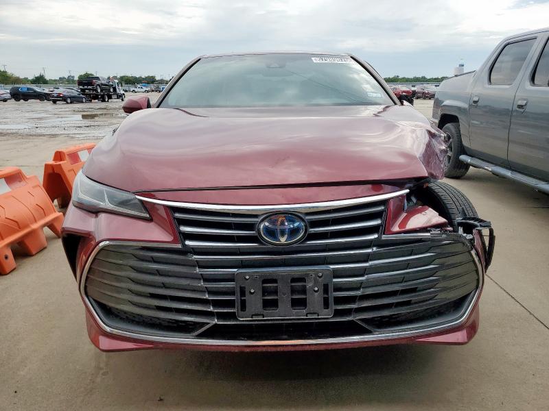 4T1B21FB6KU009231 - 2019 TOYOTA AVALON XLE RED photo 5