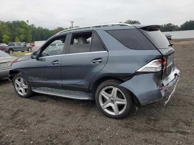 4JGDA5HB5EA355714 - 2014 MERCEDES-BENZ ML 350 4MATIC GRAY photo 2