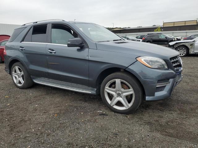 4JGDA5HB5EA355714 - 2014 MERCEDES-BENZ ML 350 4MATIC GRAY photo 4