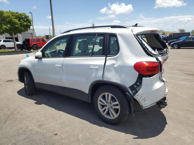 WVGAV7AX9HK034380 - 2017 VOLKSWAGEN TIGUAN S WHITE photo 2