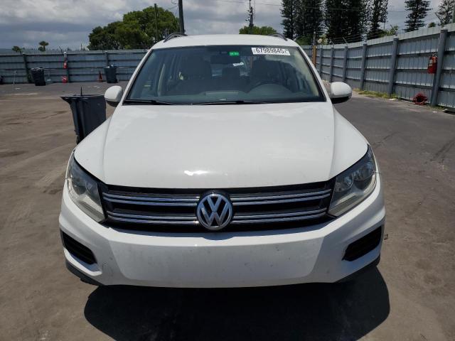 WVGAV7AX9HK034380 - 2017 VOLKSWAGEN TIGUAN S WHITE photo 5