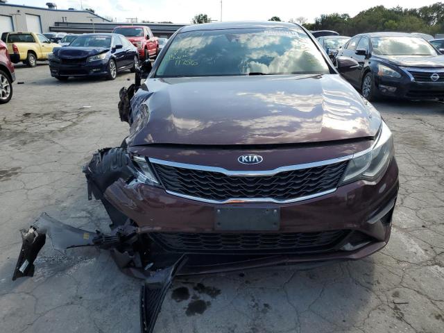 5XXGT4L31LG390872 - 2020 KIA OPTIMA LX MAROON photo 5