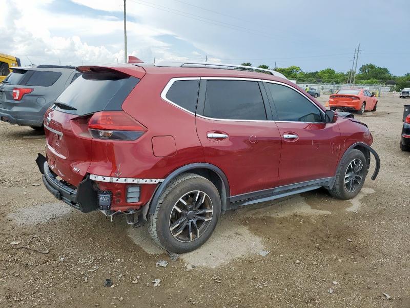 5N1AT2MT2JC792191 - 2018 NISSAN ROGUE S RED photo 3