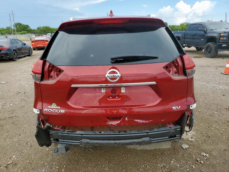 5N1AT2MT2JC792191 - 2018 NISSAN ROGUE S RED photo 6