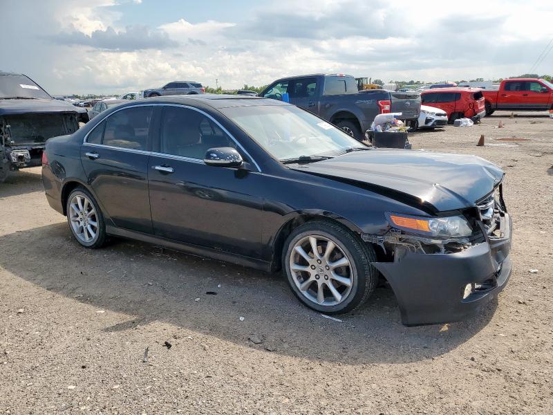 JH4CL96837C009708 - 2007 ACURA TSX შავი ფოტო 4