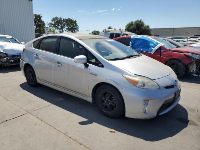 JTDKN3DU3C5479420 - 2012 TOYOTA PRIUS 银色 照片 4
