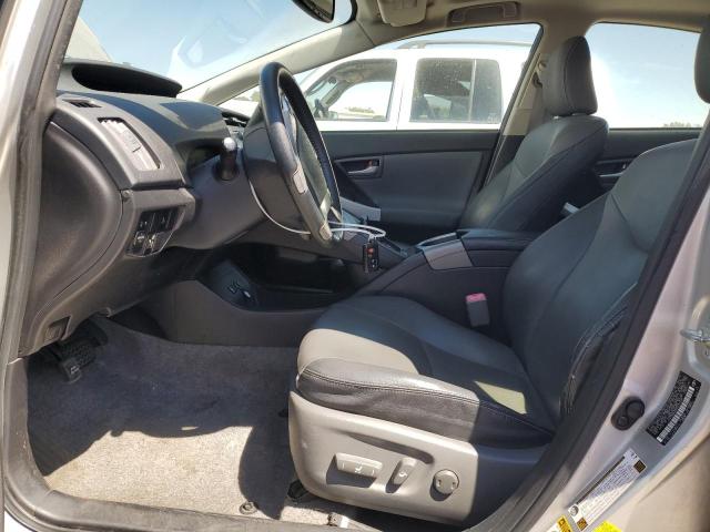 JTDKN3DU3C5479420 - 2012 TOYOTA PRIUS 银色 照片 7