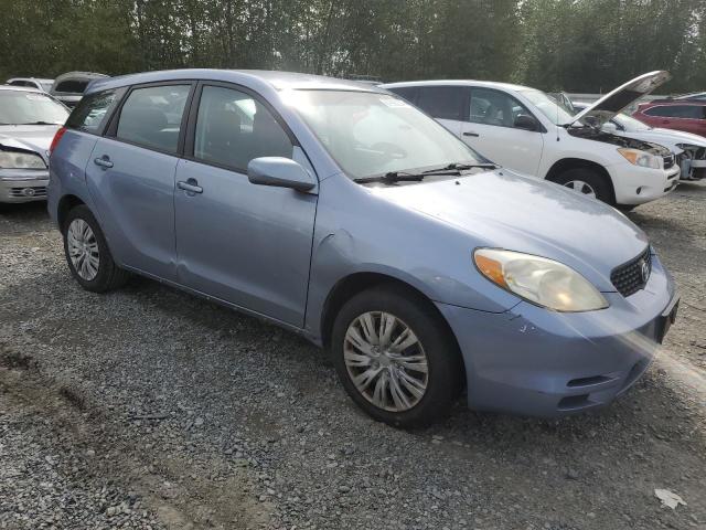 2T1KR38E33C131353 - 2003 TOYOTA COROLLA MA XR BLUE photo 4