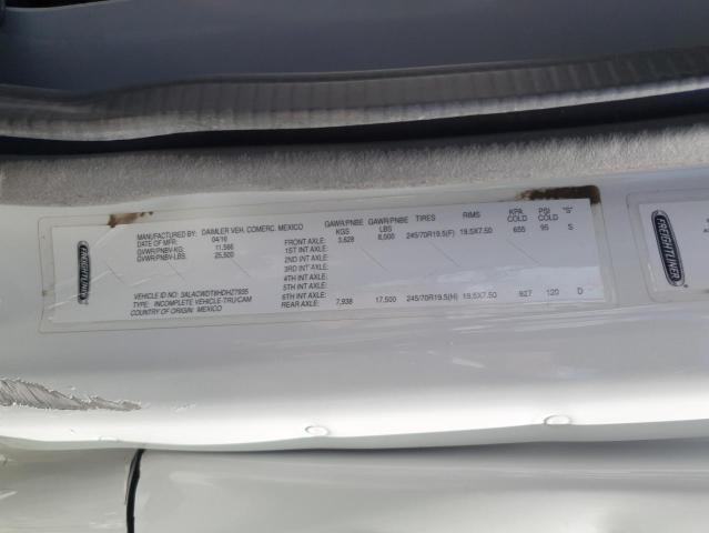 3ALACWDT8HDHZ7935 - 2017 FREIGHTLINER M2 106 MEDIUM DUTY WHITE photo 10